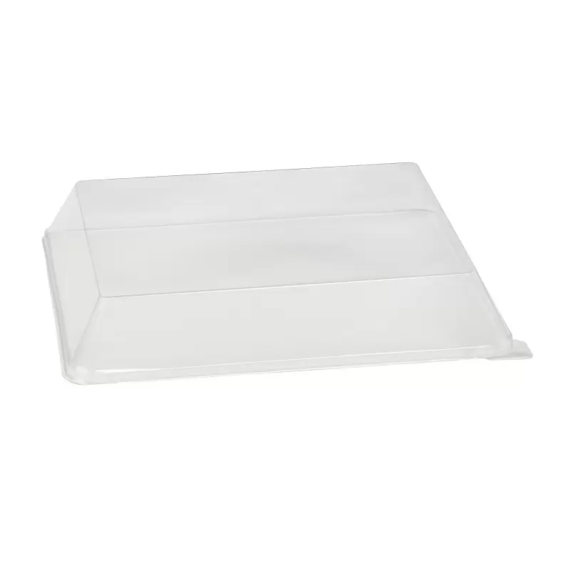 PacknWood Clear Pet Lid For 210Bba2621 - 10.6 x 7.87 x 0.39'' - 200 pcs PacknWood Clear Pet Lid For 210Bba2621 - 10.6 x 7.87 x 0.39'' - 200 pcs