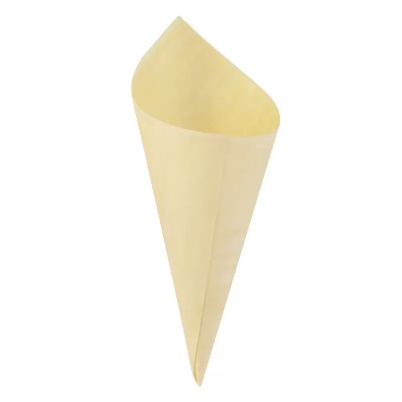 PacknWood Mini Wooden Cone - Diam.1.9'' H:4.9 x 3.5'' - 1000 pcs PacknWood Mini Wooden Cone - Diam.1.9'' H:4.9 x 3.5'' - 1000 pcs