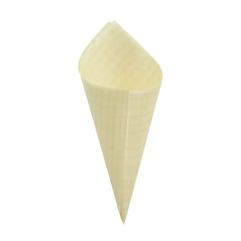 PacknWood Mini Wooden Cone - L:3.25'' - 1000 pcs PacknWood Mini Wooden Cone - L:3.25'' - 1000 pcs