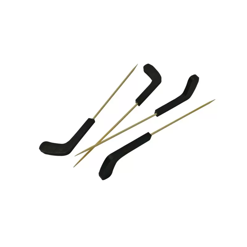 PacknWood Bamboo Hockey Picks - 4.75'' - 1000 pcs PacknWood Bamboo Hockey Picks - 4.75'' - 1000 pcs
