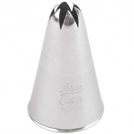 Ateco 844 Ateco 844 - Closed Star Pastry Tip .38'' Opening Diameter- Stainless Steel Closed Star Pastry Tips Ateco 844 Ateco 844 - Closed Star Pastry Tip .38'' Opening Diameter- Stainless Steel Closed Star Pastry Tips
