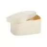 PacknWood Rectangular Wood Box - 8oz 4.3 x 3 x 2'' - 100 pcs