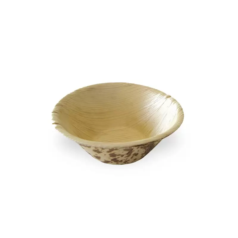 PacknWood Bamboo Leaf Double Layer Ramekin Bowl - 2oz Diam.2.75'' - 1000 pcs PacknWood Bamboo Leaf Double Layer Ramekin Bowl - 2oz Diam.2.75'' - 1000 pcs