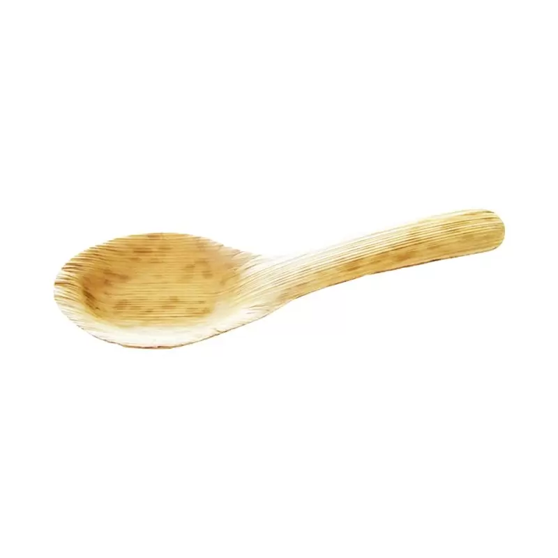 PacknWood Bamboo Leaf Tasting Spoon - 5'' - 500 pcs PacknWood Bamboo Leaf Tasting Spoon - 5'' - 500 pcs