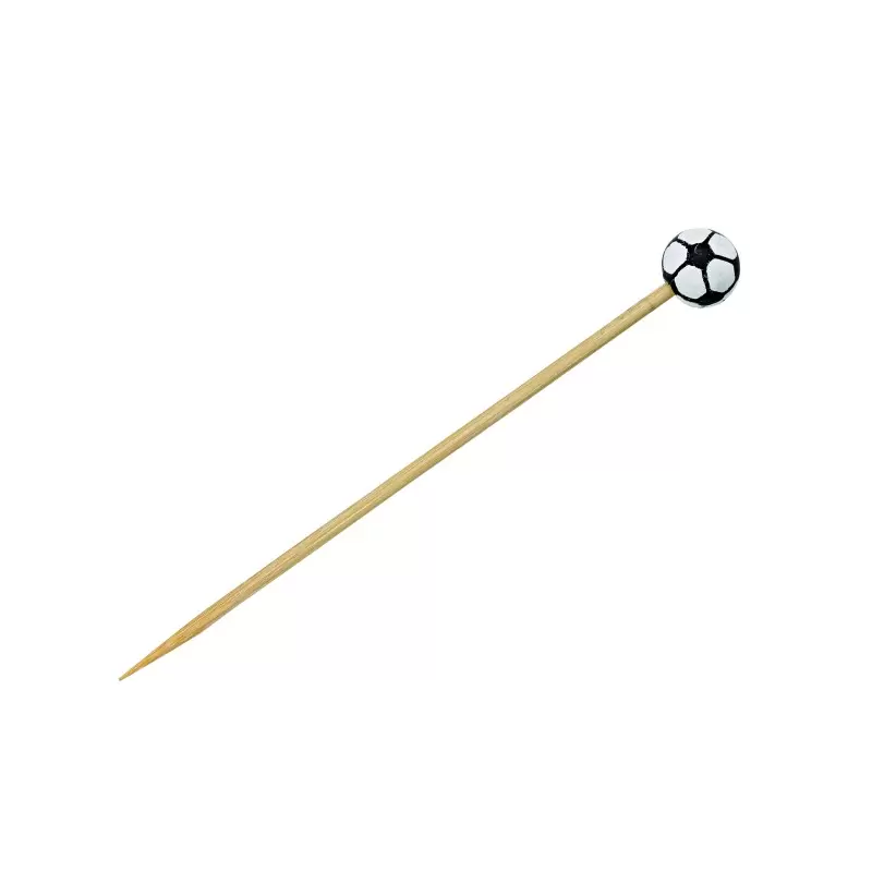 PacknWood 210Bbrnd - Sports Themed Bamboo Skewers Soccer - 4.72'' - 1000 pcs PacknWood 210Bbrnd - Sports Themed Bamboo Skewers Soccer - 4.72'' - 1000 pcs