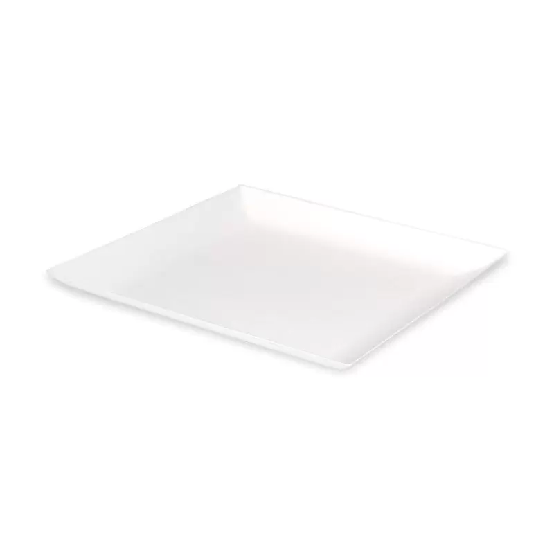 PacknWood Bio N Chic White Sugarcane Plate - 6.3 x 6.3'' - 100 pcs PacknWood Bio N Chic White Sugarcane Plate - 6.3 x 6.3'' - 100 pcs