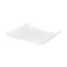 PacknWood Bio N Chic White Sugarcane Plate - 6.3 x 6.3'' - 100 pcs