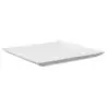 PacknWood Bio N Chic White Sugarcane Plate - 7 x 7'' - 100 pcs