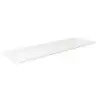 PacknWood Bio N Chic Rectangular White Sugarcane Tray - 15.7 x 6'' - 100 pcs