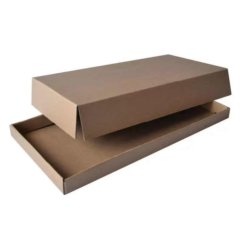 PacknWood Cardboard Kraft Lid - 10.2 x 12.4'' - 100 pcs PacknWood Cardboard Kraft Lid - 10.2 x 12.4'' - 100 pcs