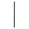 PacknWood Durable Black & White Paper Straws - Unwrapped - Diam.0.2'' L:7.75'' - 3000 pcs