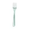 PacknWood Mini Green Transparent Fork - 3.7'' - 1000 pcs