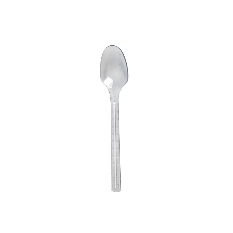 PacknWood Clear Luxury Spoon - 7.56'' - 500 pcs PacknWood Clear Luxury Spoon - 7.56'' - 500 pcs