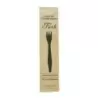 PacknWood Heavy Weight Wooden Fork Wrapped in Paper Wrapper - 7.3'' - 500 pcs