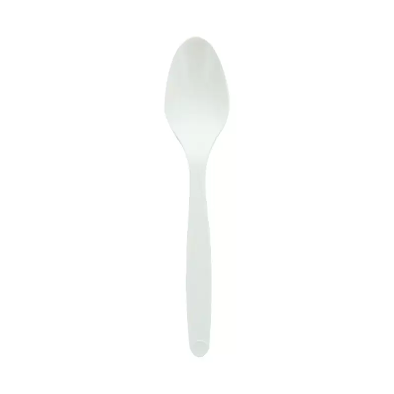 PacknWood Cornstach Soup Spoon - 7'' - 1000 pcs PacknWood Cornstach Soup Spoon - 7'' - 1000 pcs