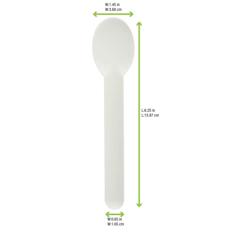 PacknWood Sugarcane Spoon - 5.6'' - 1000 pcs PacknWood Sugarcane Spoon - 5.6'' - 1000 pcs