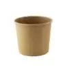 PacknWood Deli Kraft Container - 24oz Diam.4.49'' - 500 pcs