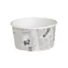PacknWood Deli News Printed Containers - 20oz Diam.4.5'' - 500 pcs