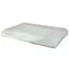 PacknWood Eco-Design White Sugarcane Compartment Tray - 15.7 x 10.6 x 1.1'' - 150 pcs
