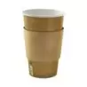 PacknWood Coffee Cup Sleeve For 12-16-20 Oz Cups - for 12-20oz Cups - 1000 pcs