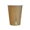 PacknWood Compostable Paper Cup Single Wall - 12oz Diam.3.5'' H:4.4'' - 1000 pcs