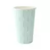 PacknWood Leaf Design Paper Cup - 16oz H:5.4'' W:2.4'' L:3.5'' - 1000 pcs