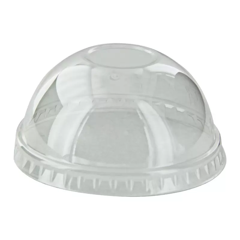 PacknWood Clear Pet Dome Lid For 210Poc81N & 210Pob80 & 210Poc121N & 210Pob121 - 2.91 x 2.91 x 1.37'' - 1000 pcs PacknWood Clear Pet Dome Lid For 210Poc81N & 210Pob80 & 210Poc121N & 210Pob121 - 2.91 x 2.91 x 1.37'' - 1000 pcs