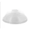 PacknWood Clear Pet Dome Lid For 210Del''ews & 210Delipoc & 210Delik - Diam.4.49'' H:3.25'' - 500 pcs