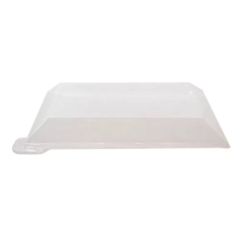PacknWood Klarity Clear Pet Lid For 210Klar1010 - L:3.95 x W:3.95 x H:.6'' - 100 pcs PacknWood Klarity Clear Pet Lid For 210Klar1010 - L:3.95 x W:3.95 x H:.6'' - 100 pcs