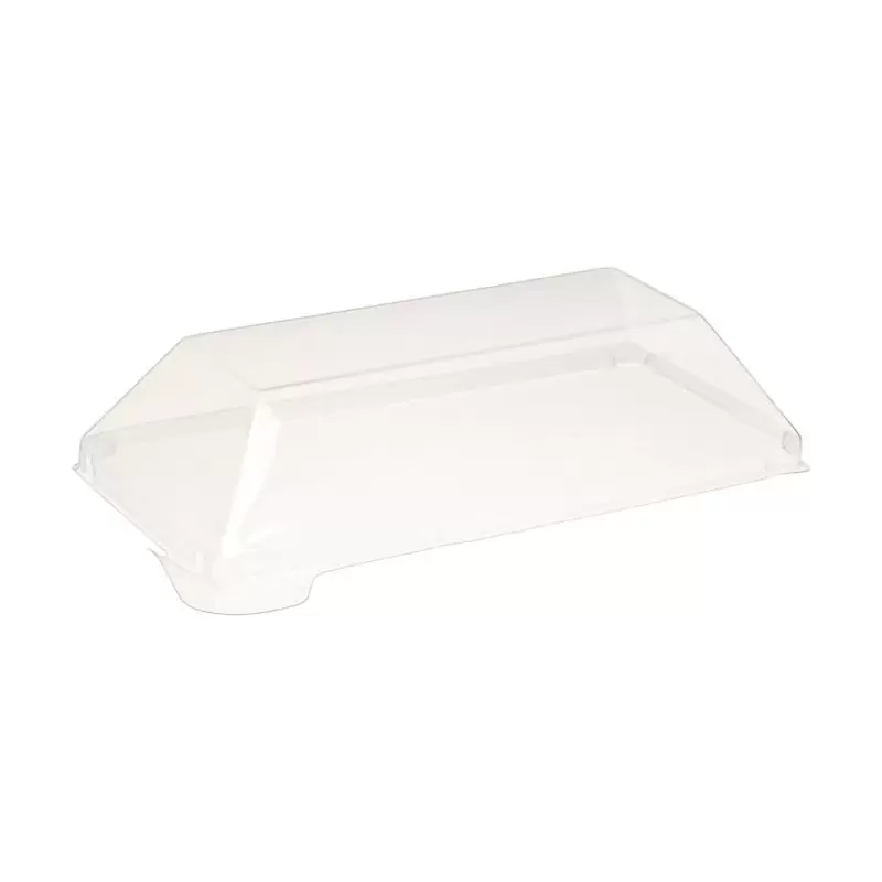 PacknWood Klarity Transparent Petgreen Lid For 210Klar1365 - 5.11 x 2.55'' - 200 pcs PacknWood Klarity Transparent Petgreen Lid For 210Klar1365 - 5.11 x 2.55'' - 200 pcs