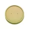 PacknWood Vented Paper Lid For 210Pc1550K & 210Pcpla1500 - Diam.7.3'' - 360 pcs