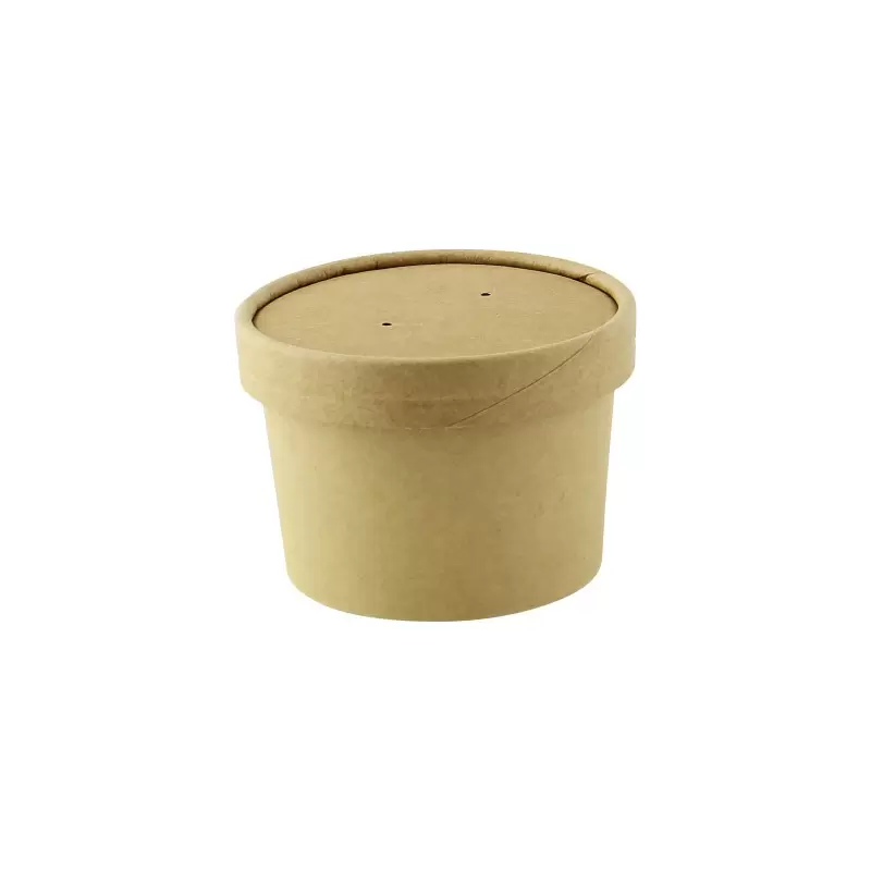 PacknWood Vented Paper Lid For 210Soup8 & 210Soupk8K - Diam.3.54'' - 500 pcs PacknWood Vented Paper Lid For 210Soup8 & 210Soupk8K - Diam.3.54'' - 500 pcs