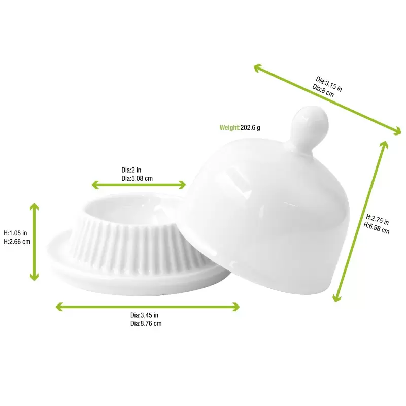 PacknWood Mini Porcelain Bell Dish - 1oz Diam.3.4'' H:3.25'' - 24 pcs PacknWood Mini Porcelain Bell Dish - 1oz Diam.3.4'' H:3.25'' - 24 pcs