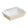PacknWood Clear Pet Lid For 210Pan850 - 8.85 x 7.08 x 1.45'' - 200 pcs