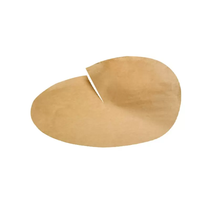PacknWood Round Kraft Greaseproof Cone Sheets - Diam.15'' - 500 pcs PacknWood Round Kraft Greaseproof Cone Sheets - Diam.15'' - 500 pcs