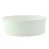PacknWood Buckaty Round White To Go Container - 20oz Diam.5.9'' H:2'' - 360 pcs