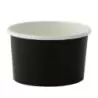 PacknWood Black Paper Cup - 2oz Diam.2.4'' H:1.4'' - 1000 pcs
