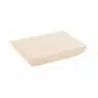 PacknWood Rectangular "Samurai" Wooden Tray - 16oz 5.1 x 7 x 1.1'' - 100 pcs