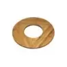 PacknWood Donut" Bamboo Pick Holder For 40 Picks - 16 x 5 x 0.6'' - 3 pcs