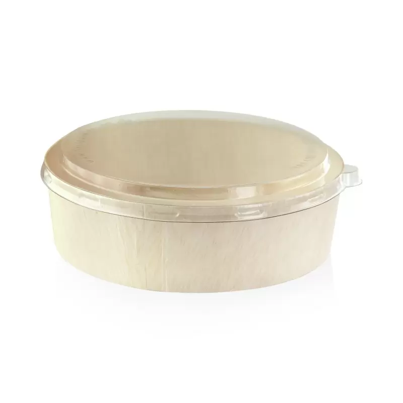PacknWood Clear Pet Lid For 210Sambol155 - 6.06 x 6.06 x 0.70'' - 100 pcs PacknWood Clear Pet Lid For 210Sambol155 - 6.06 x 6.06 x 0.70'' - 100 pcs