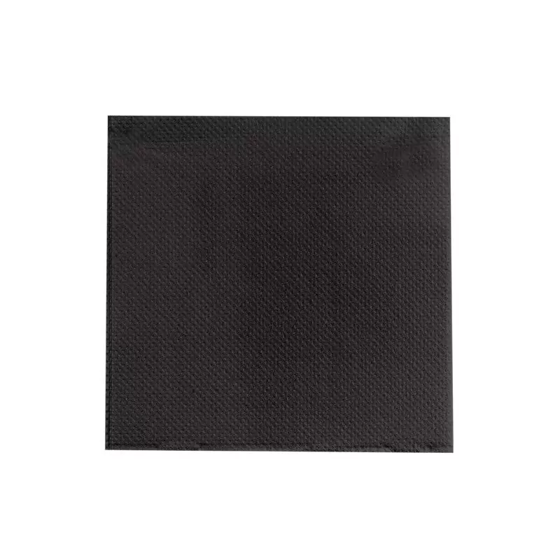 PacknWood Point To Point Black Tissue Napkin - 15x15'' 2 Ply, 1-4 Fold - 1800 pcs PacknWood Point To Point Black Tissue Napkin - 15x15'' 2 Ply, 1-4 Fold - 1800 pcs