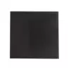 PacknWood Point To Point Black Tissue Napkin - 15x15'' 2 Ply, 1-4 Fold - 1800 pcs