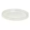 PacknWood Clear Pp Lid - Diam.4.49'' - 500 pcs