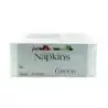 PacknWood Luxury Olive Green Cotton Table Napkin - 15.8'' x 15.8'' - 100 pcs