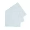PacknWood Luxury White Snow Cotton Table Napkin - 15.8'' x 15.8'' - 100 pcs