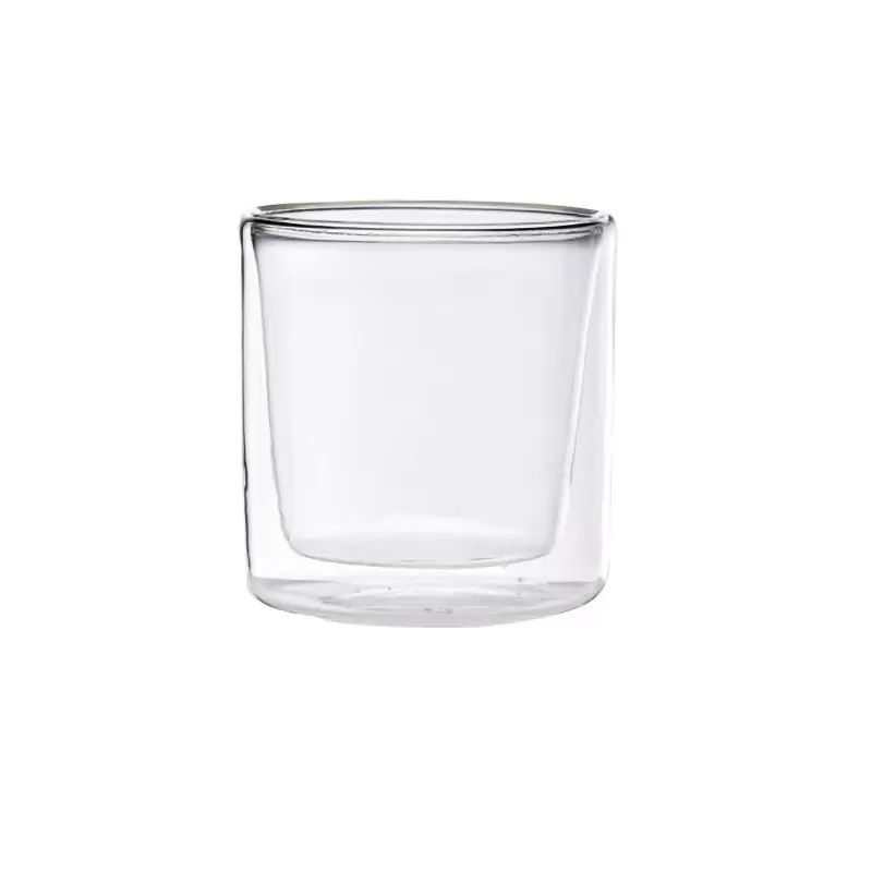 PacknWood Double Wall Short Mini Glass - 2oz Diam.2.2'' H:2.3'' - 48 pcs PacknWood Double Wall Short Mini Glass - 2oz Diam.2.2'' H:2.3'' - 48 pcs
