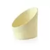 PacknWood Slanted Wood Cup - 2.5oz Diam.2.5'' H:2.7'' - 100 pcs