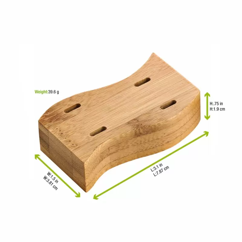 PacknWood 4 Holes Thick Bamboo Paddle Picks Holder + 20 Bamboo Paddle Picks - 4.1'' - 504 pcs PacknWood 4 Holes Thick Bamboo Paddle Picks Holder + 20 Bamboo Paddle Picks - 4.1'' - 504 pcs