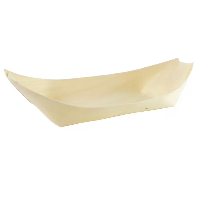 PacknWood Large Wooden Boat - 9.4 x 4.3'' - 288 pcs PacknWood Large Wooden Boat - 9.4 x 4.3'' - 288 pcs
