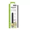 PacknWood Durable Full Black Paper Straws - Unwrapped - 7.75'' - 300 pcs